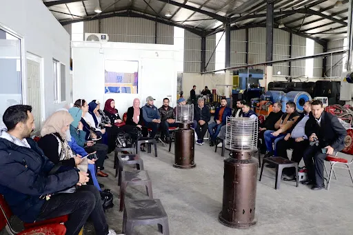 MEHNA Hosts the Jordanian Youth Business Forum for A Visit to Its Factory in Sahab, In Collaboration with The Amman Chamber of Industry